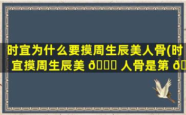 时宜为什么要摸周生辰美人骨(时宜摸周生辰美 🐅 人骨是第 🐶 几集)